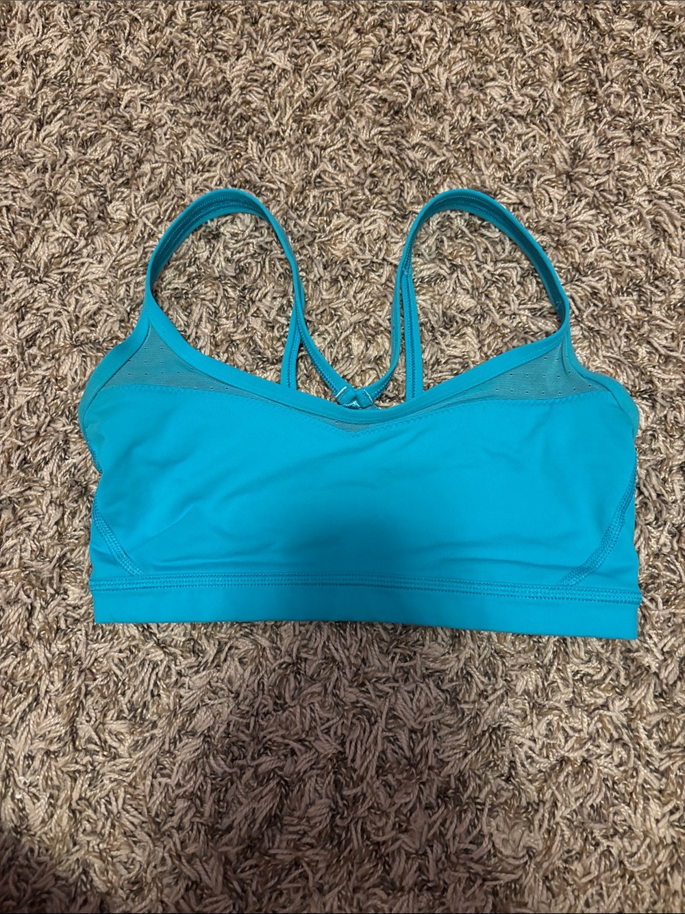 Women’s Aqua Sports Bra - Blue
